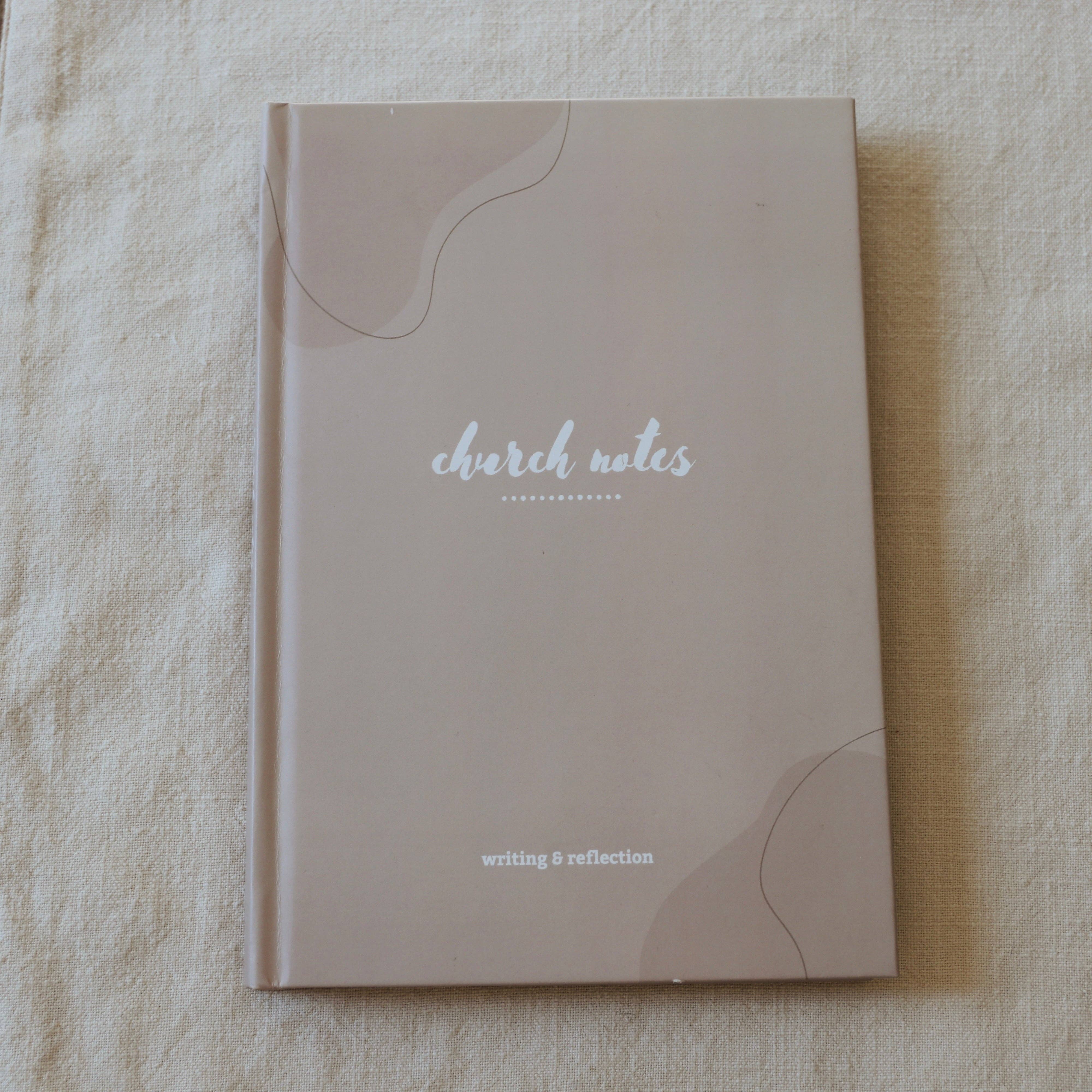 Church Notes Journal – Hardcover (Colorful Guided Edition)