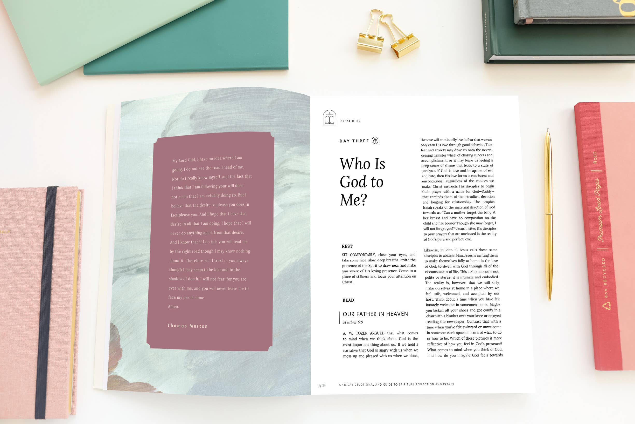 Breathe: 40 Days of Devotions and Reflections on Prayer