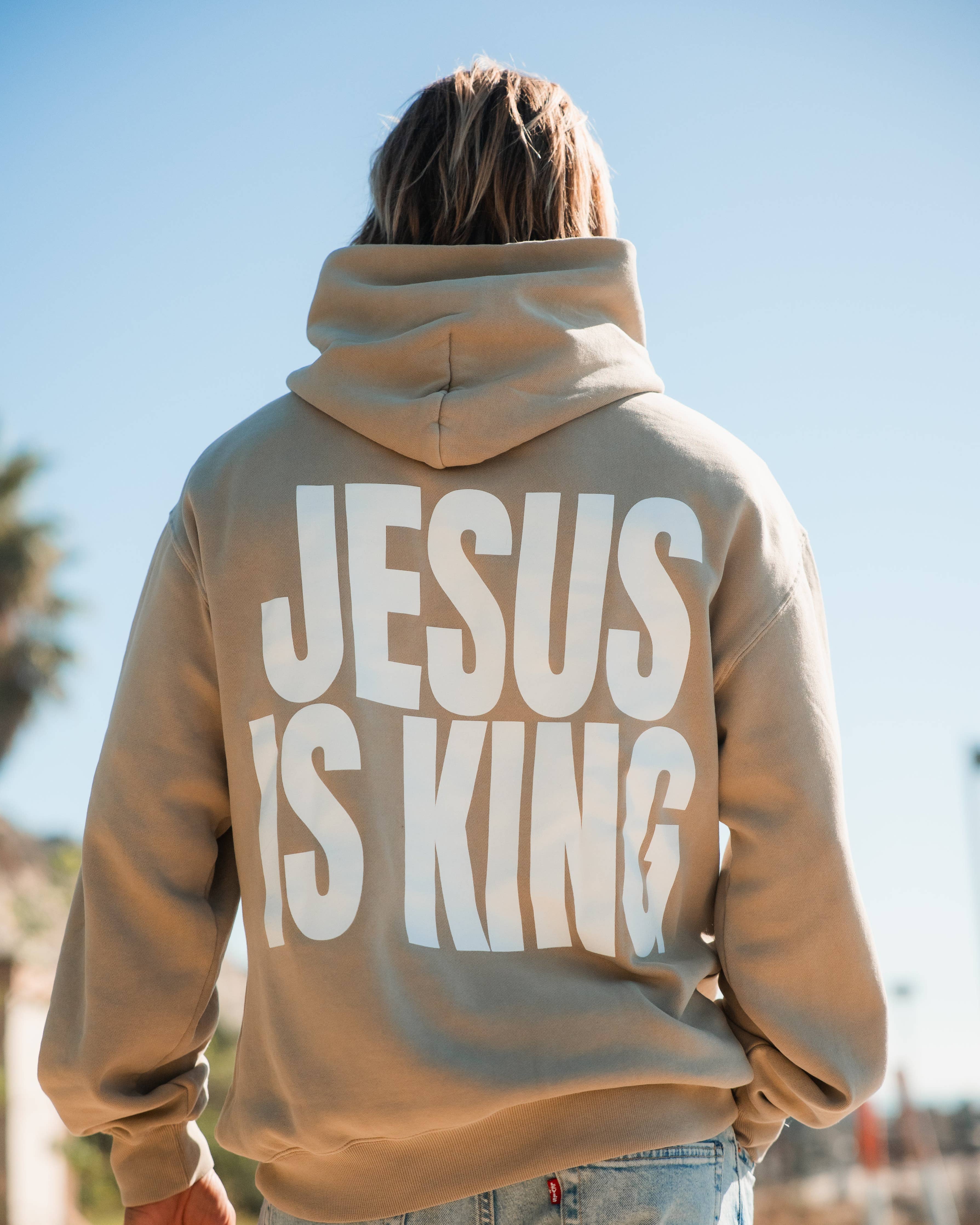 Jesus Is King — Premium Shaka Wear Hoodie