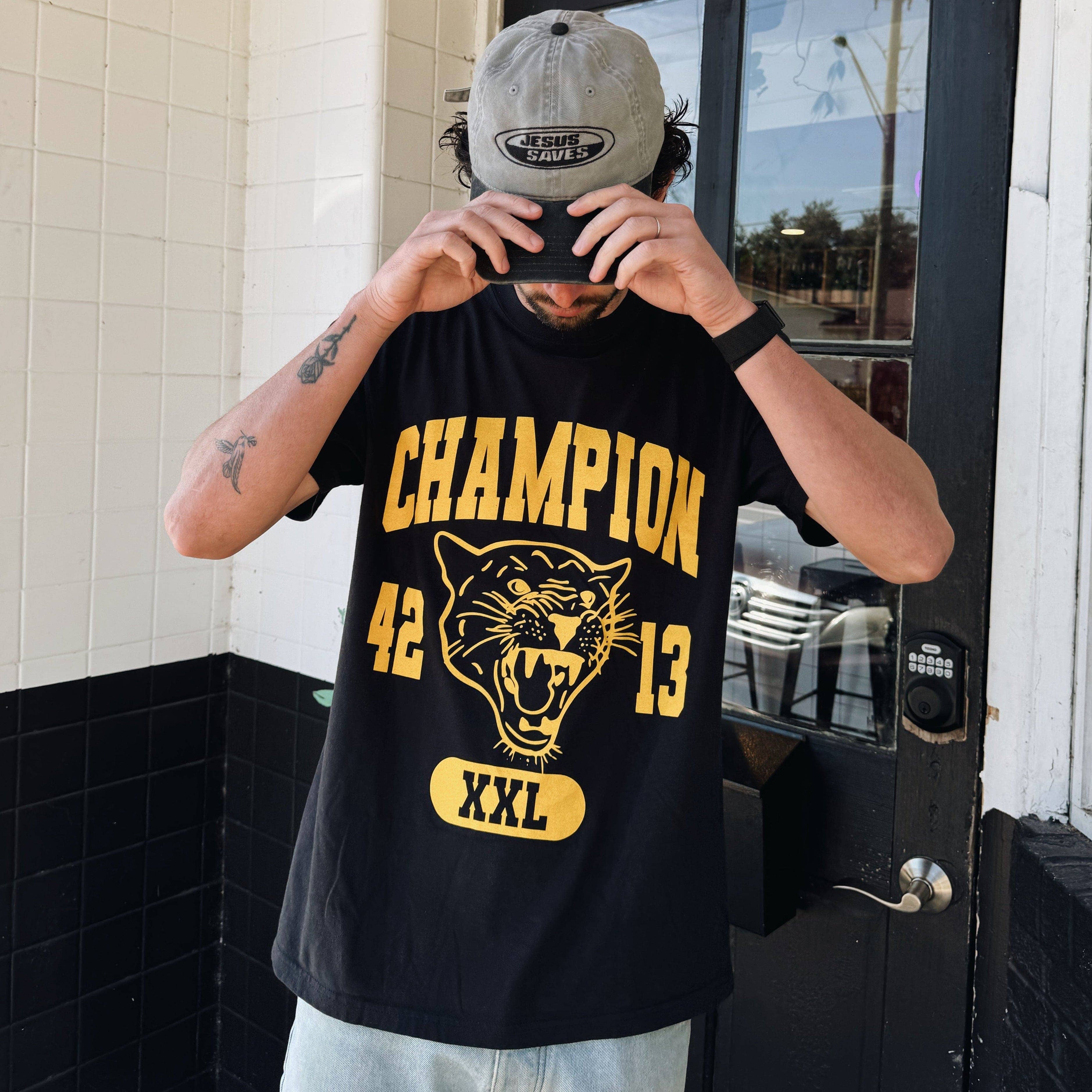 "CHAMPION" PREMIUM COMFORT COLOR TEE