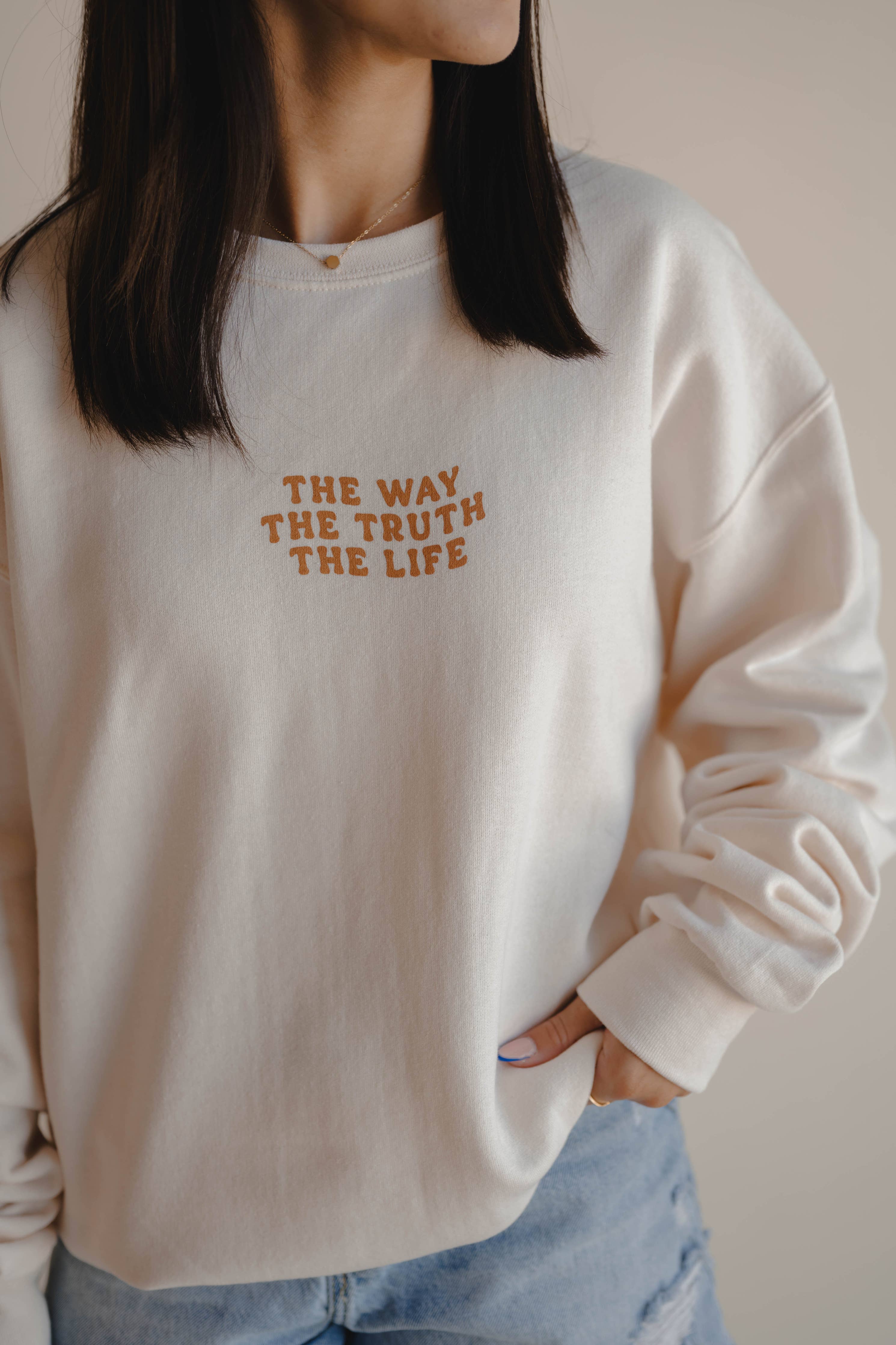 The Way Pullover — Ivory