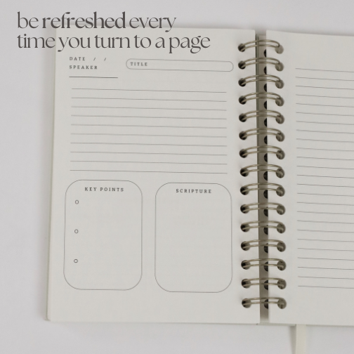 Church Notes Journal