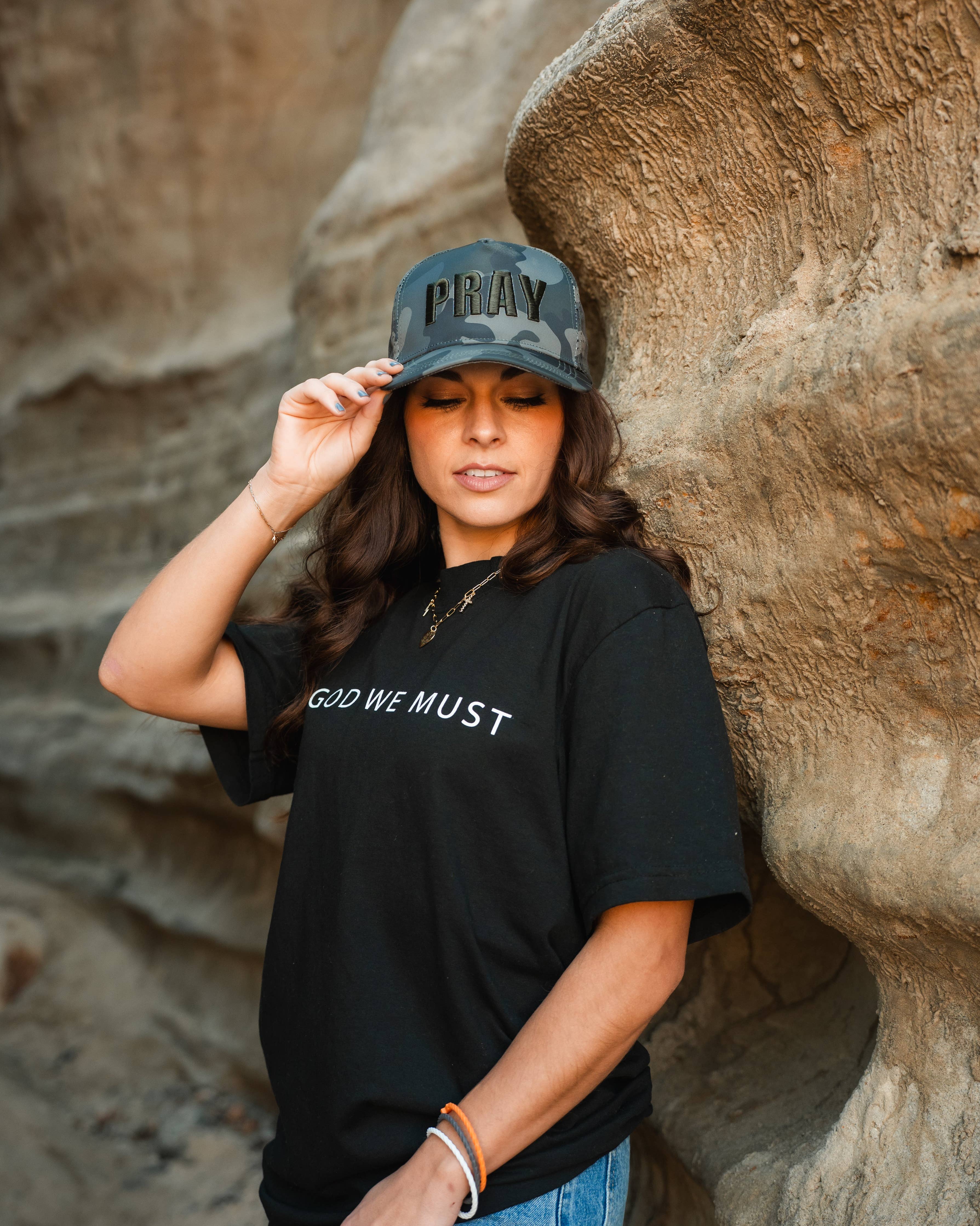 PRAY Camo Hat