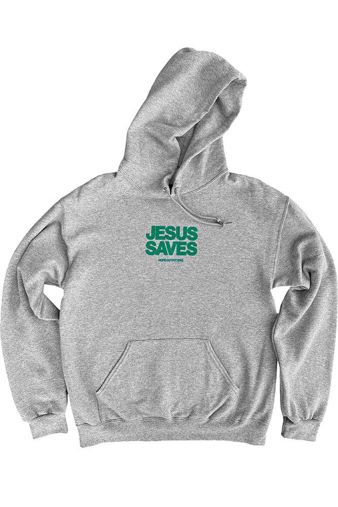 Jesus Saves Graphic Hoodie
