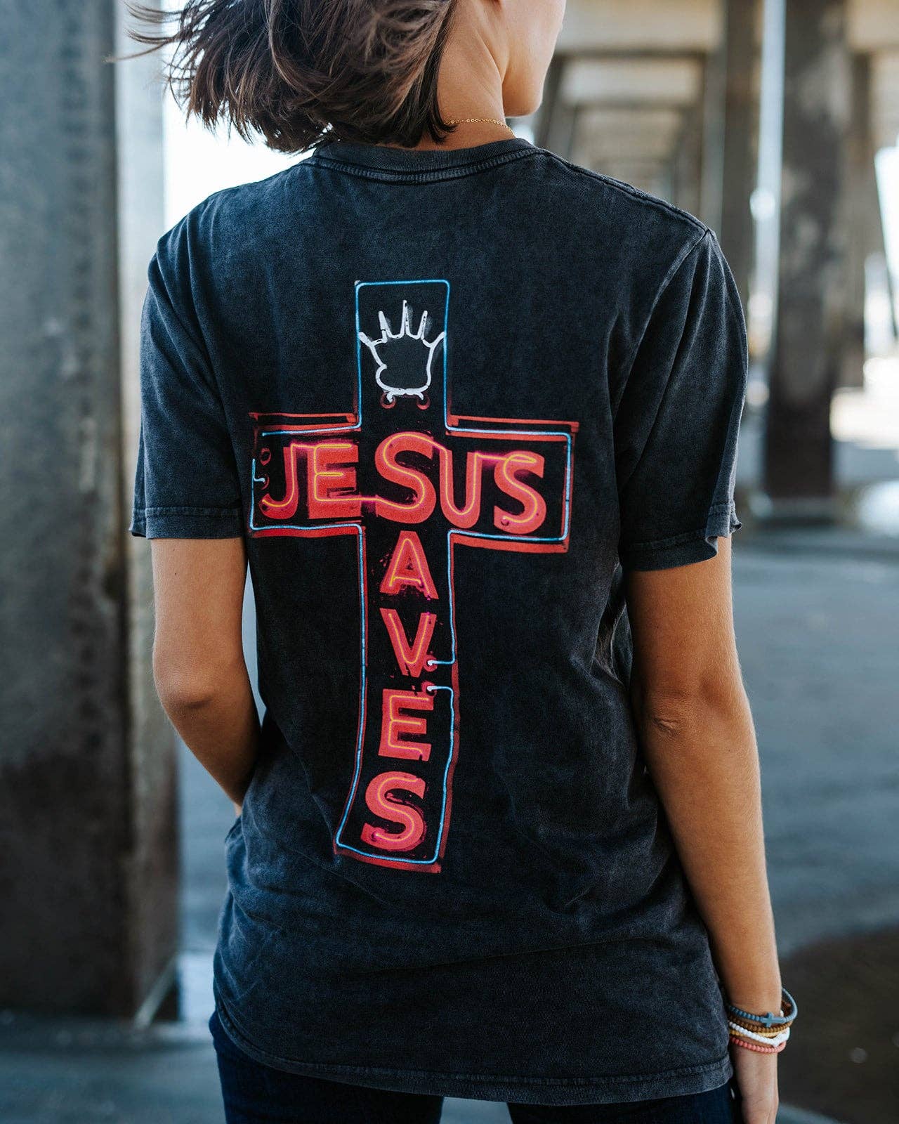 Jesus Saves Premium Tee