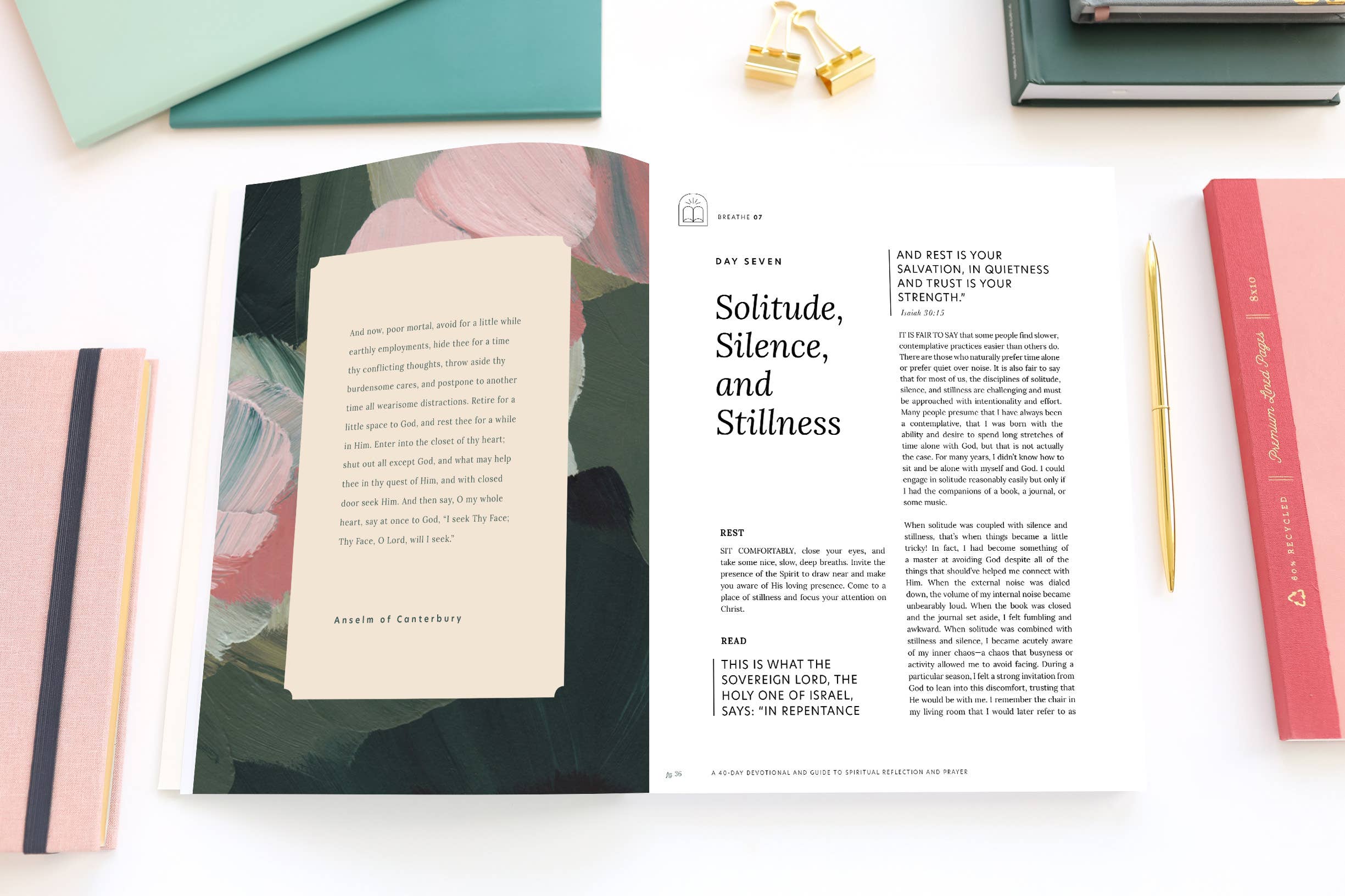 Breathe: 40 Days of Devotions and Reflections on Prayer