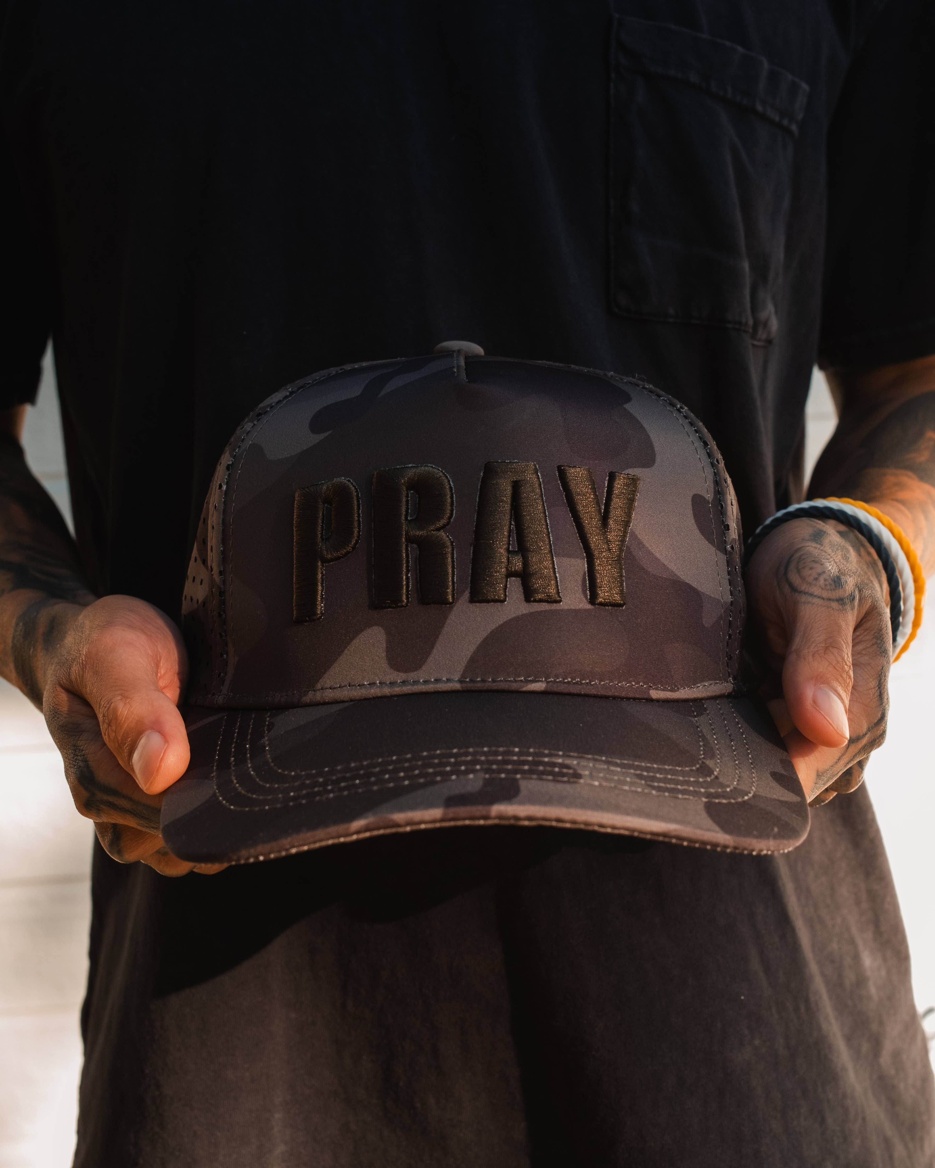 PRAY Camo Hat