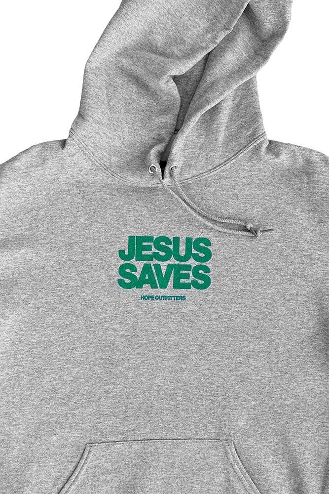 Jesus Saves Graphic Hoodie