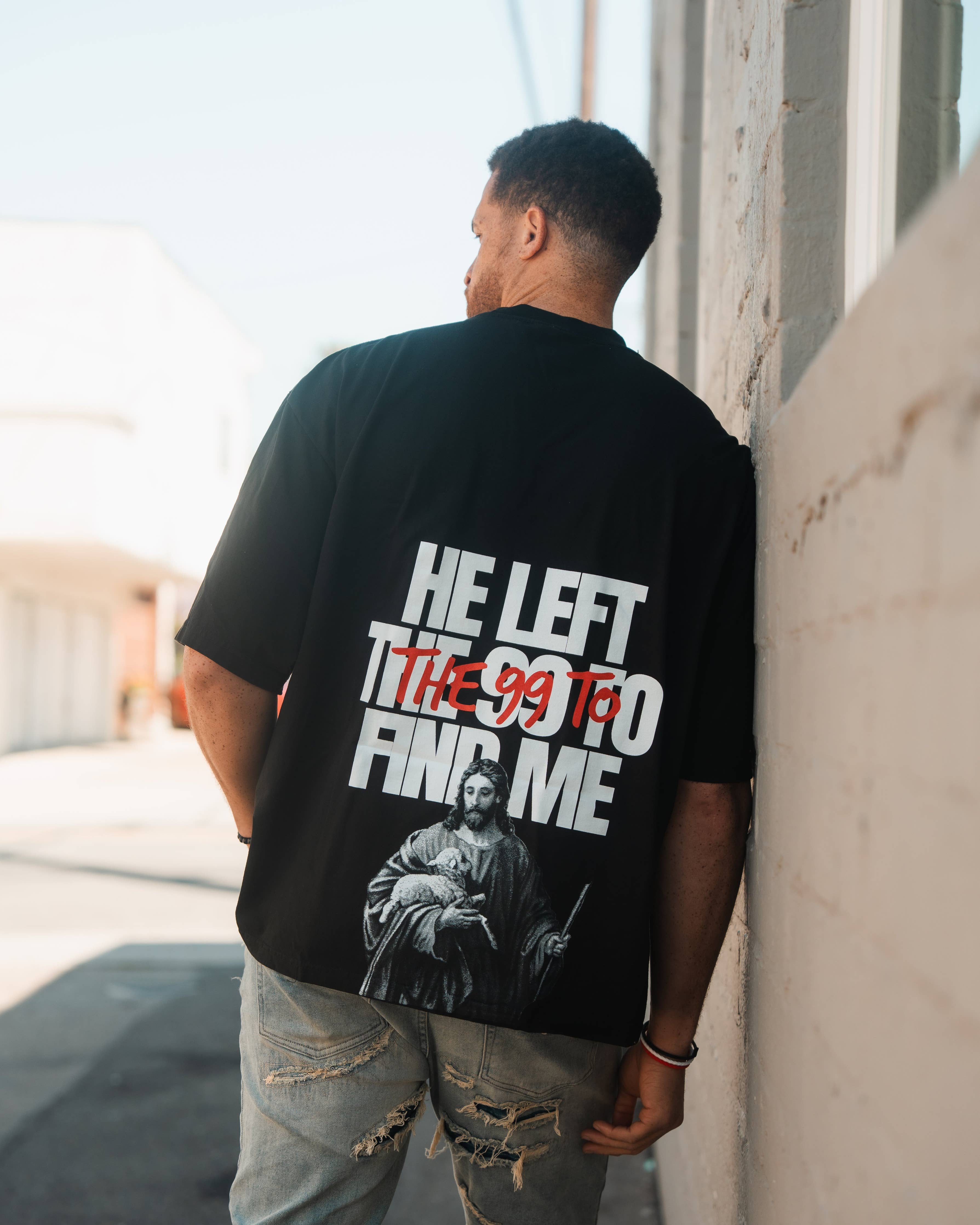 I AM THE 100 - Black Tee