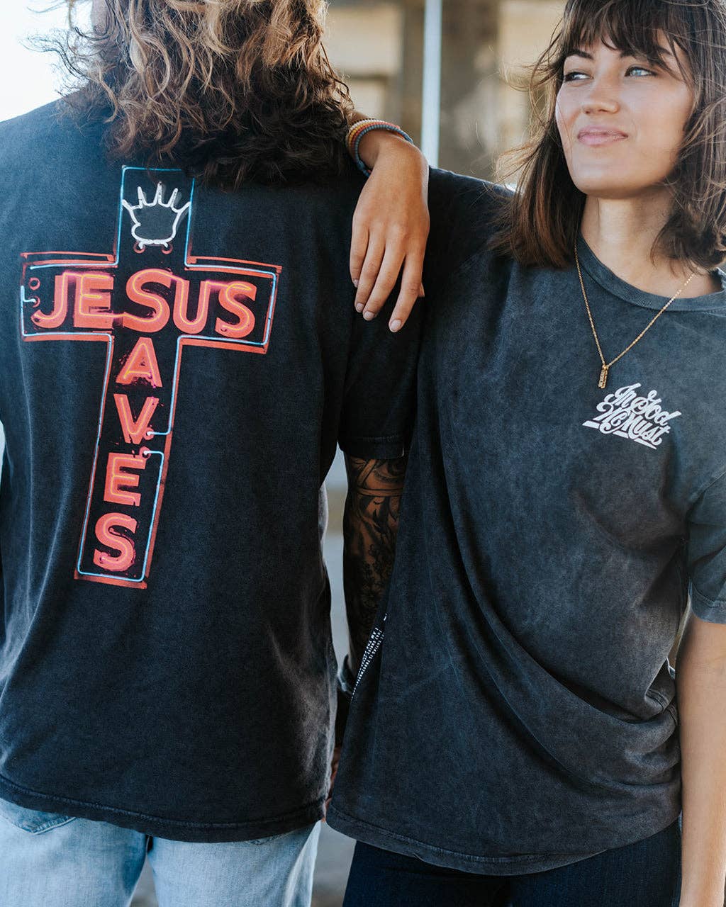 Jesus Saves Premium Tee