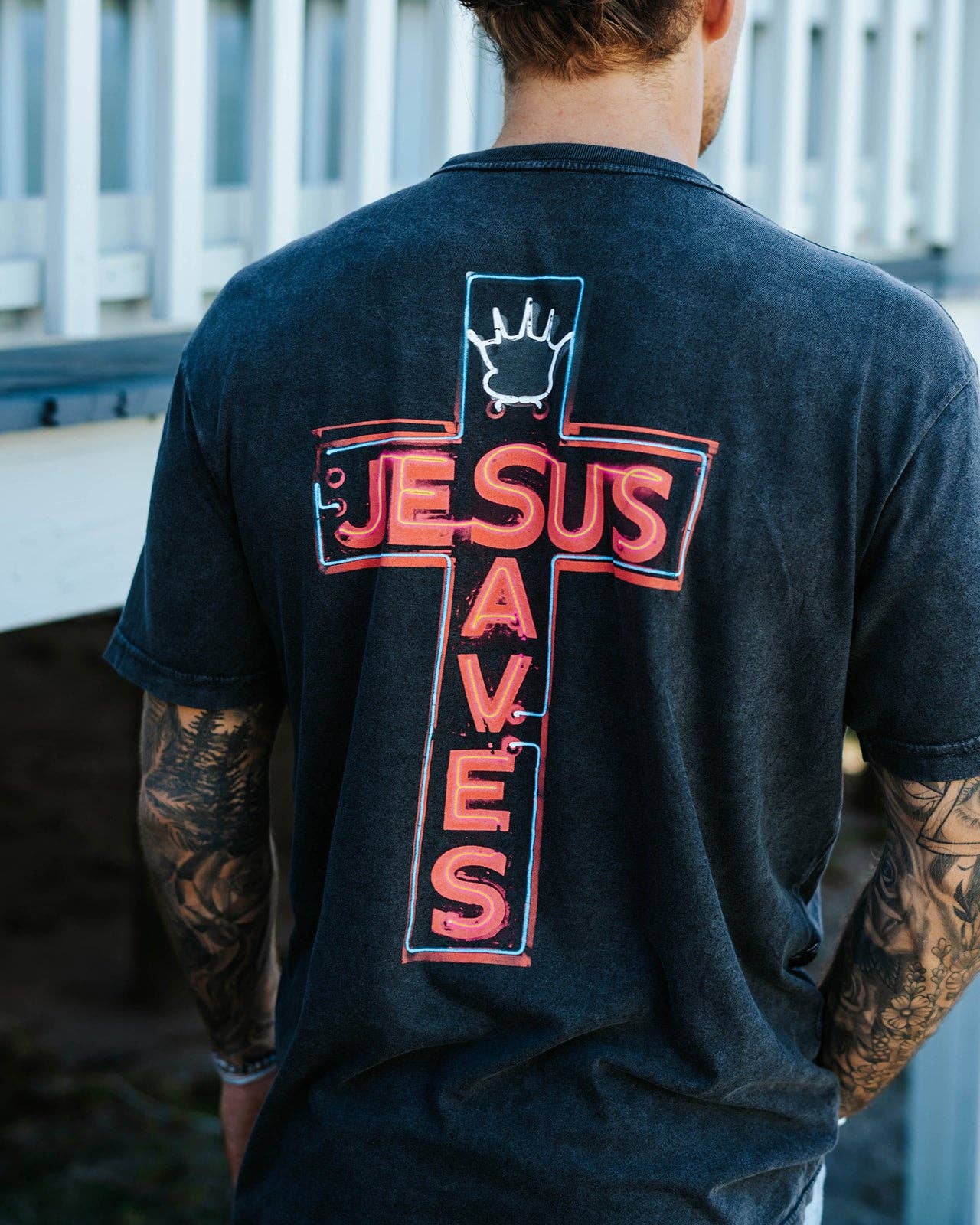 Jesus Saves Premium Tee