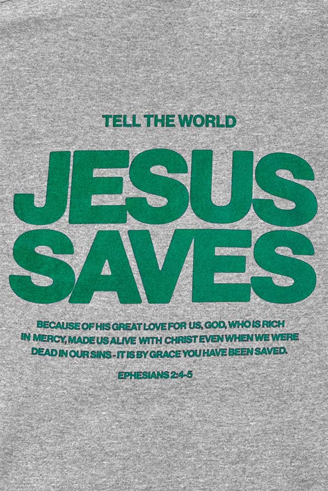 Jesus Saves Graphic Hoodie