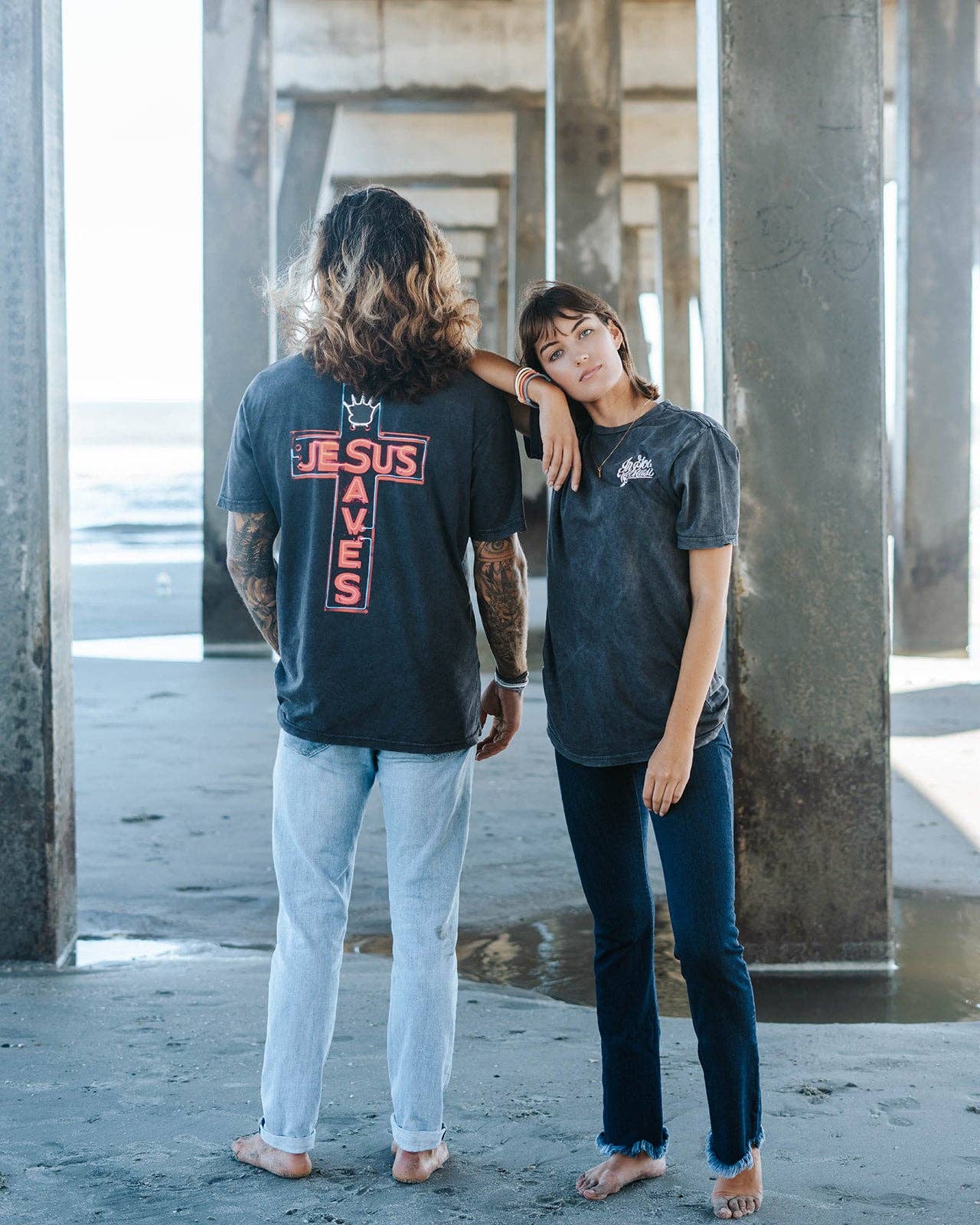 Jesus Saves Premium Tee